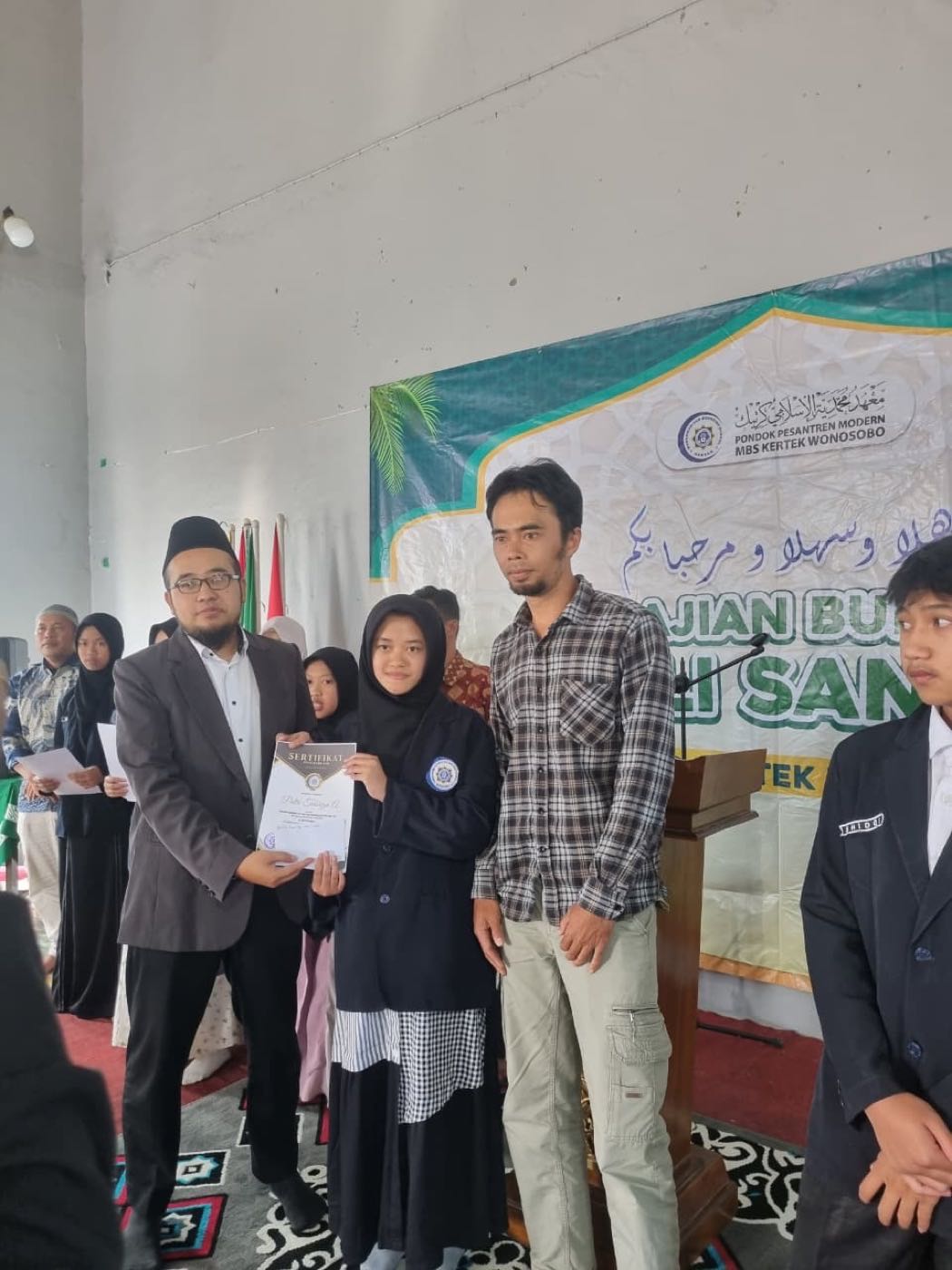 Kegiatan Pengajian Bulanan Wali Santri MBS Kertek