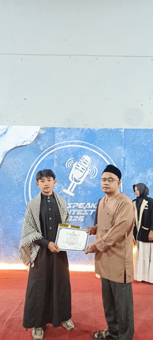 Penghargaan peserta Public Speaking Contest 2026