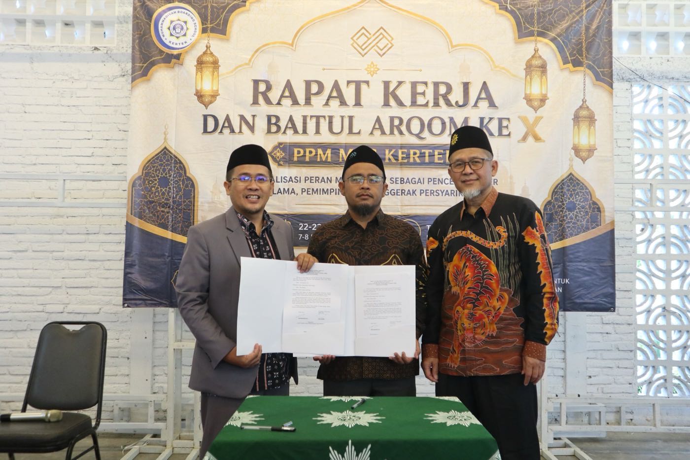 Peserta Rapat Kerja dan Baitul Arqom ke-X PPM MBS Kertek
